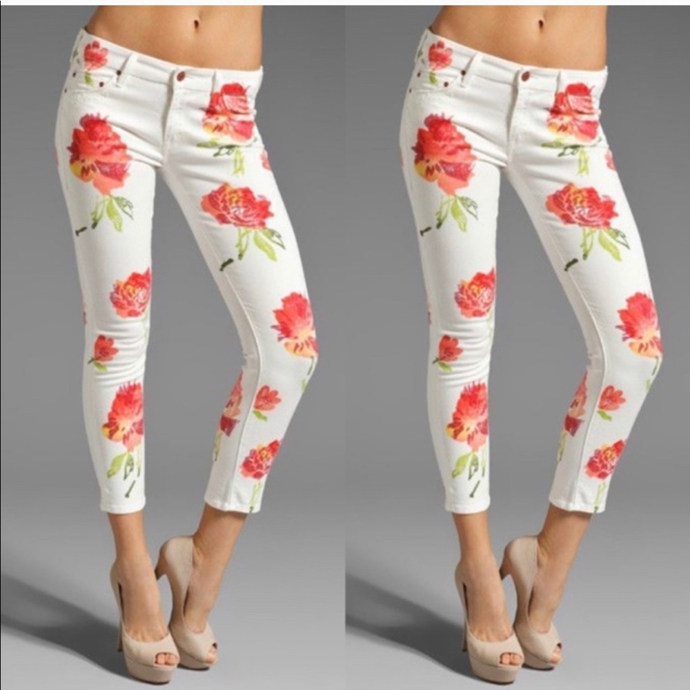 MOTHER The Looker Crop Wallflower 28 EUC